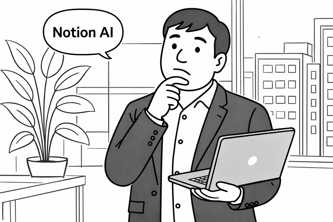 Notion AIの導入を考えている社長