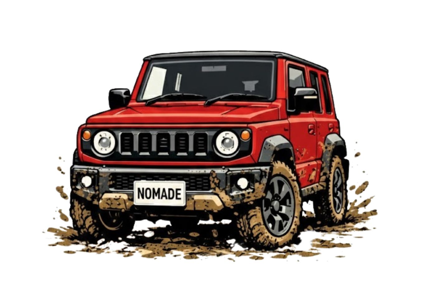 ノマドワークは泥だらけ